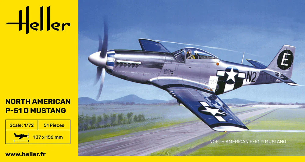 Heller - 1/72 P-51D MUSTANG - Image 3