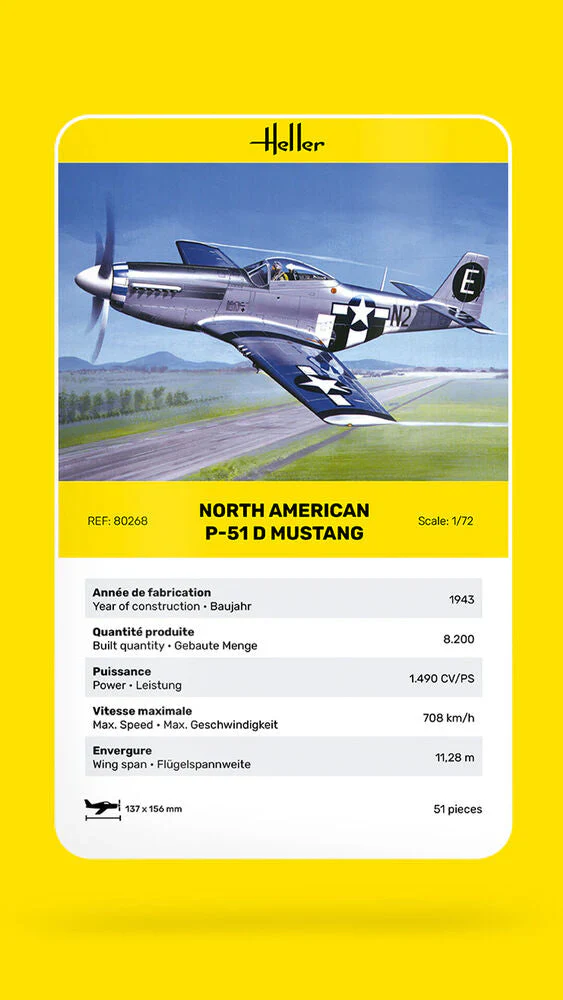 Heller - 1/72 P-51D MUSTANG - Image 5