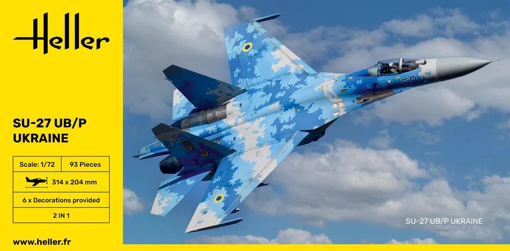 Heller - 1/72 SU-27 UB/P UKRAINE - Image 3