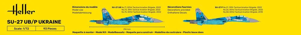 Heller - 1/72 SU-27 UB/P UKRAINE - Image 6