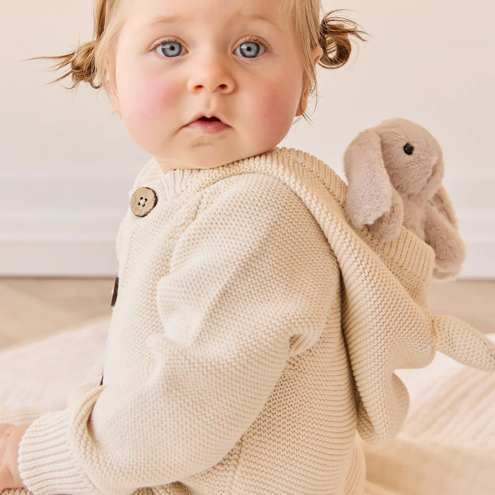 JAMIE KAY SNUGGLE BUNNIES - LITTLE PENELOPE - BEIGE 17CM PLUSH - Image 5