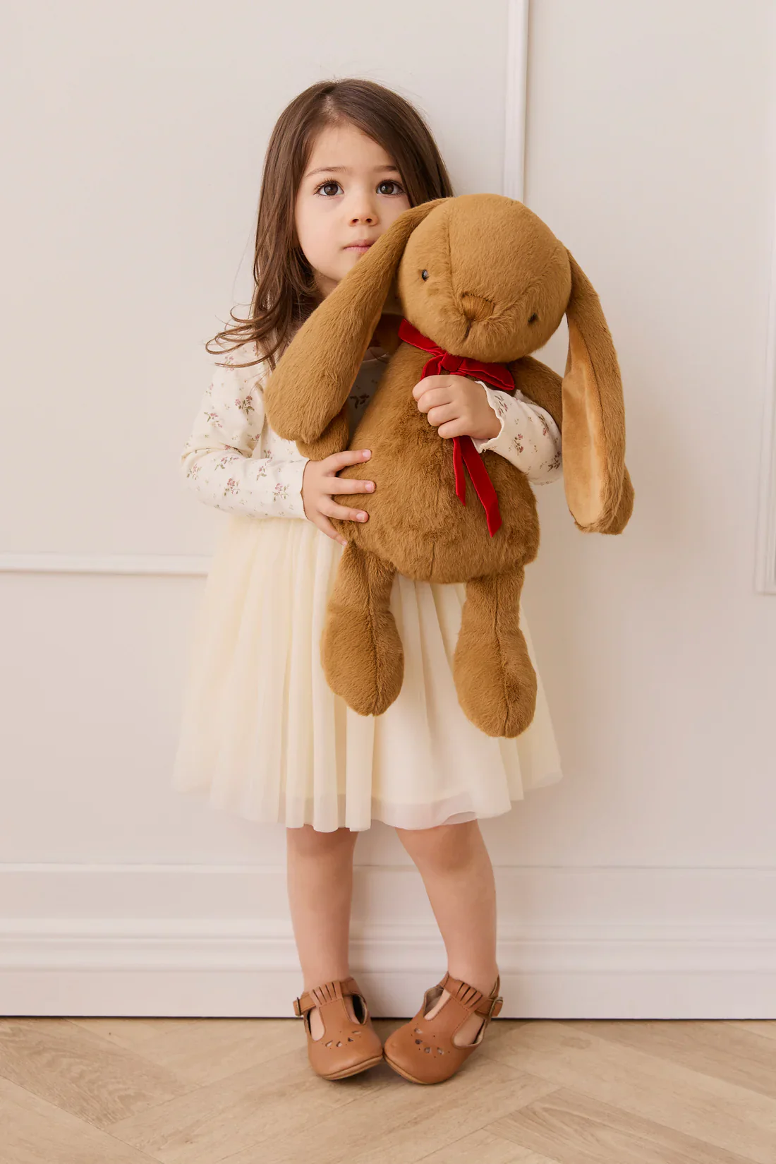 JAMIE KAY SNUGGLE BUNNIES - PENELOPE THE BUNNY - TOFFEE 45CM - Image 5