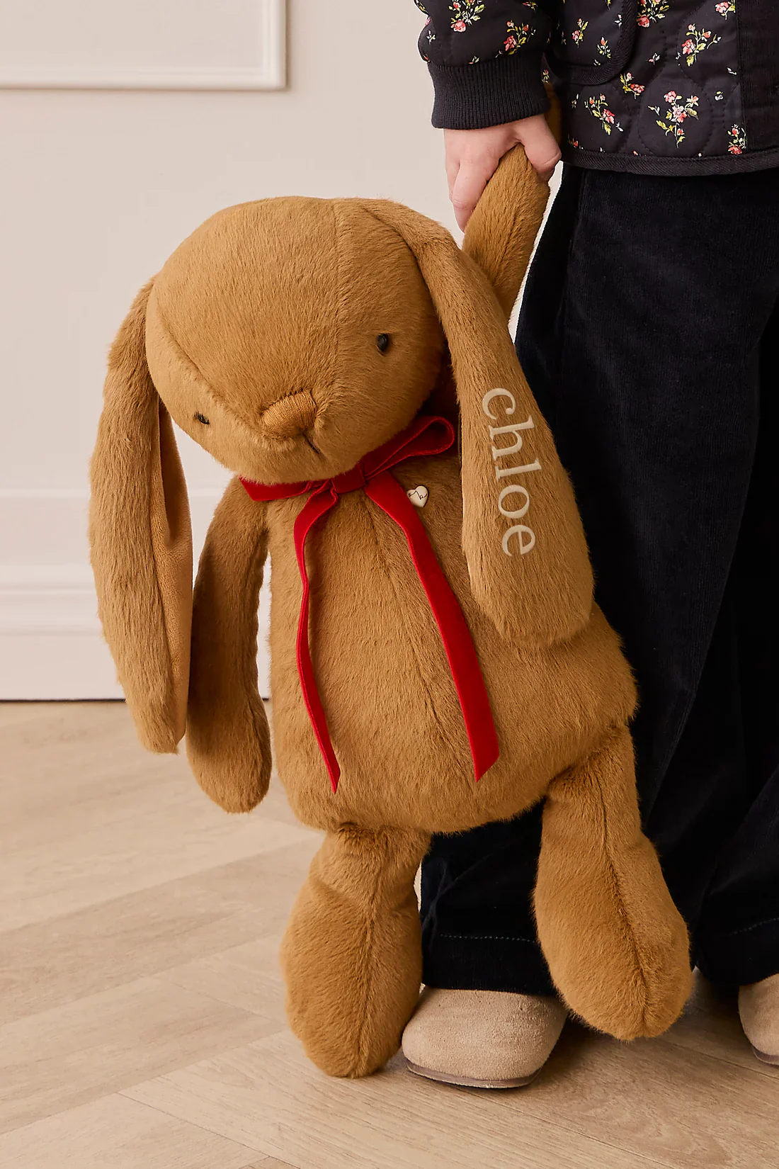 JAMIE KAY SNUGGLE BUNNIES - PENELOPE THE BUNNY - TOFFEE 45CM - Image 8