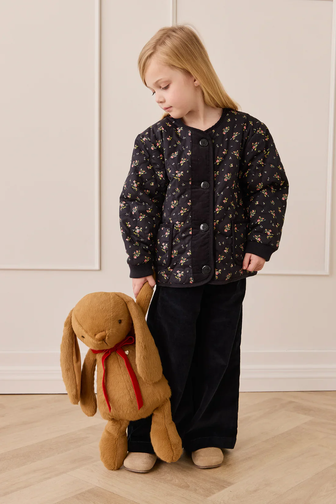 JAMIE KAY SNUGGLE BUNNIES - PENELOPE THE BUNNY - TOFFEE 45CM - Image 9