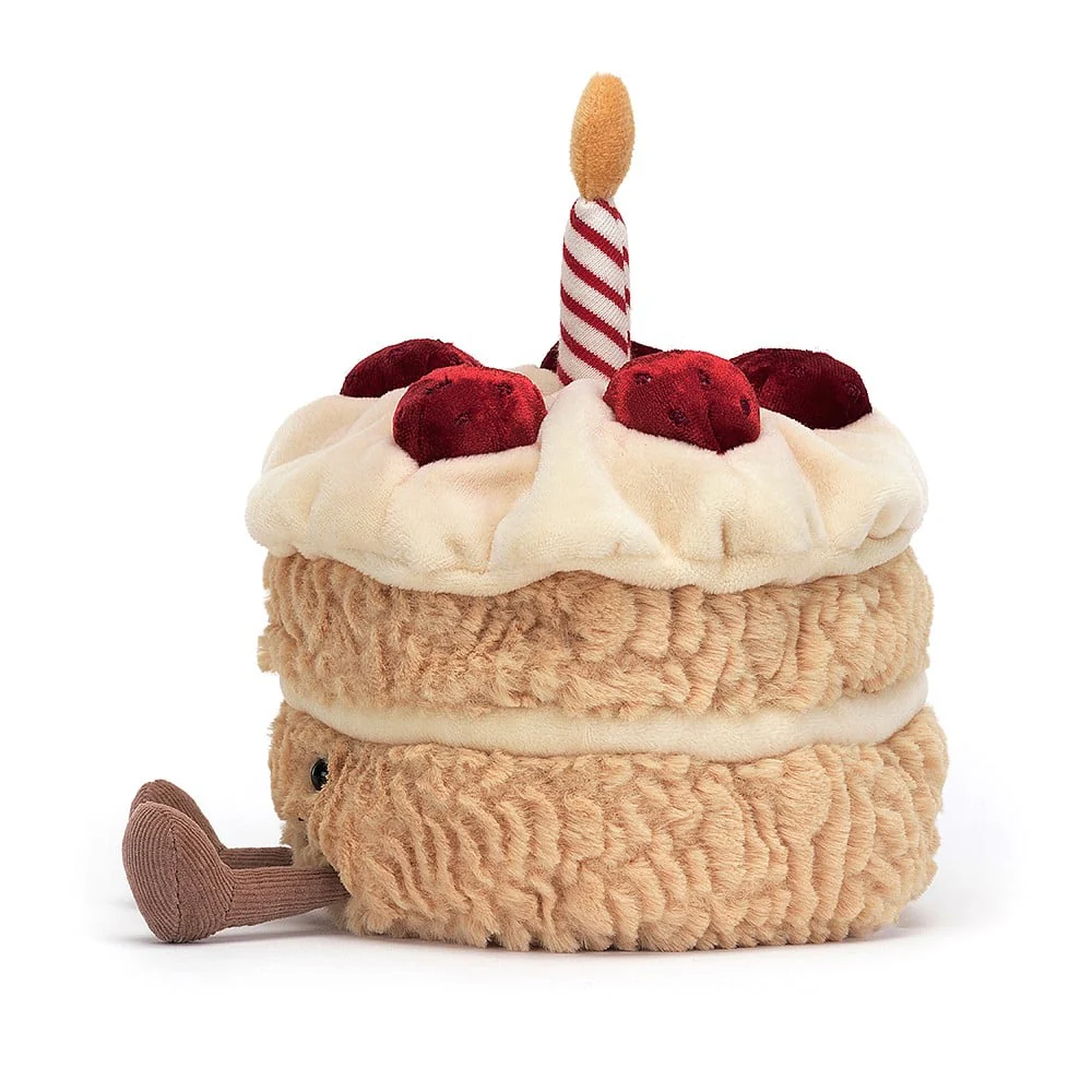 JELLYCAT AMUSEABLE BIRTHDAY CAKE MULTICOLOR 16X12 CM - Image 2