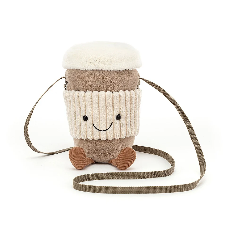 JELLYCAT AMUSEABLE COFFEE-TO-GO-BAG MULTI-COLOURED 22X13 CM (On Sale) - Image 4
