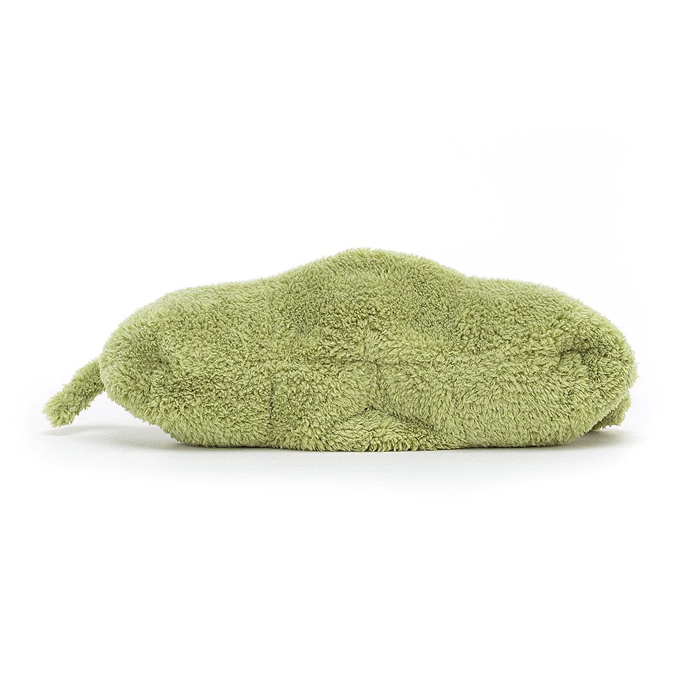 JELLYCAT AMUSEABLE PEA IN A POD GREEN L10XW26XH9 CM - Image 3