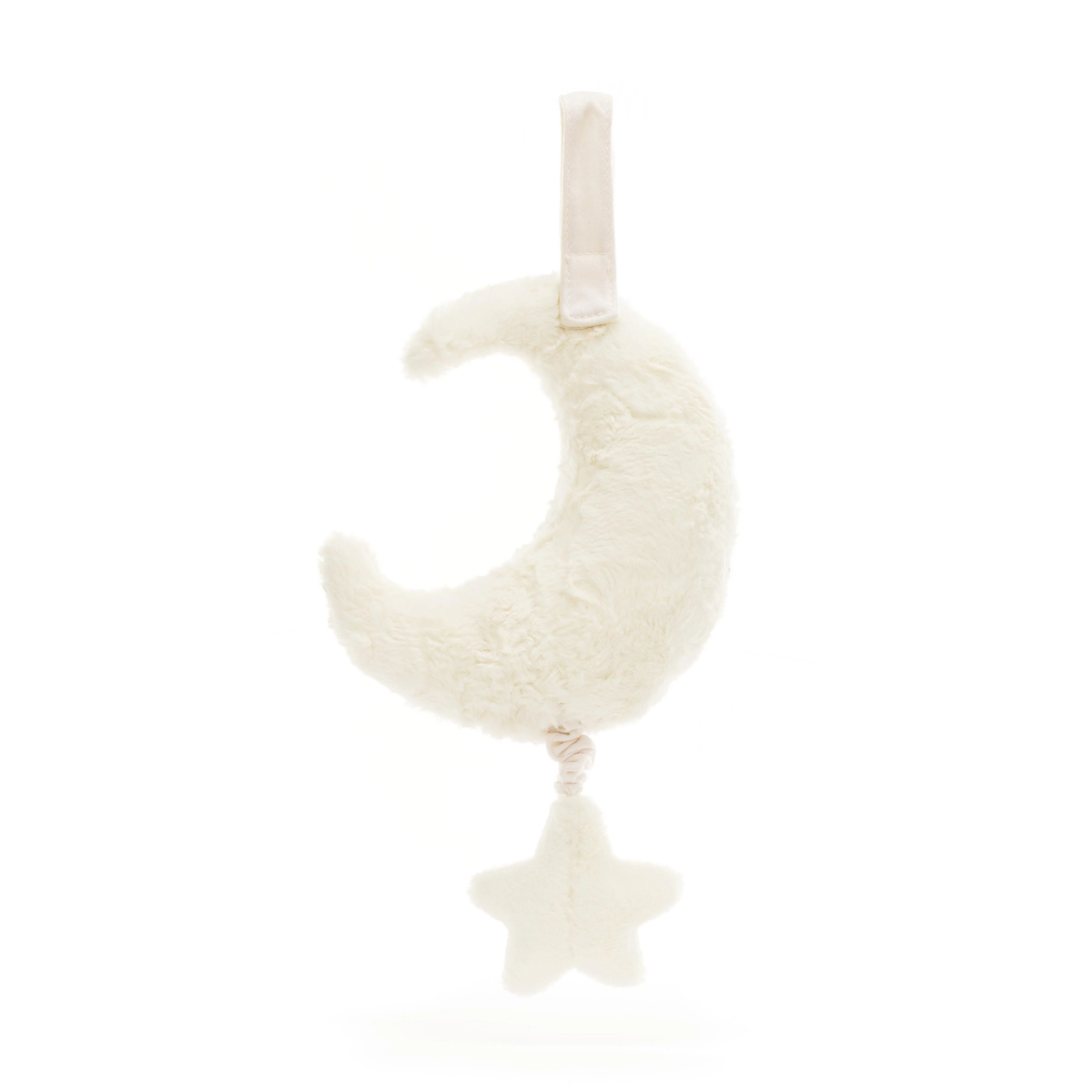 JELLYCAT AMUSEABLES MOON MUSICAL PULL CREAM 6X15X28CM - Image 2
