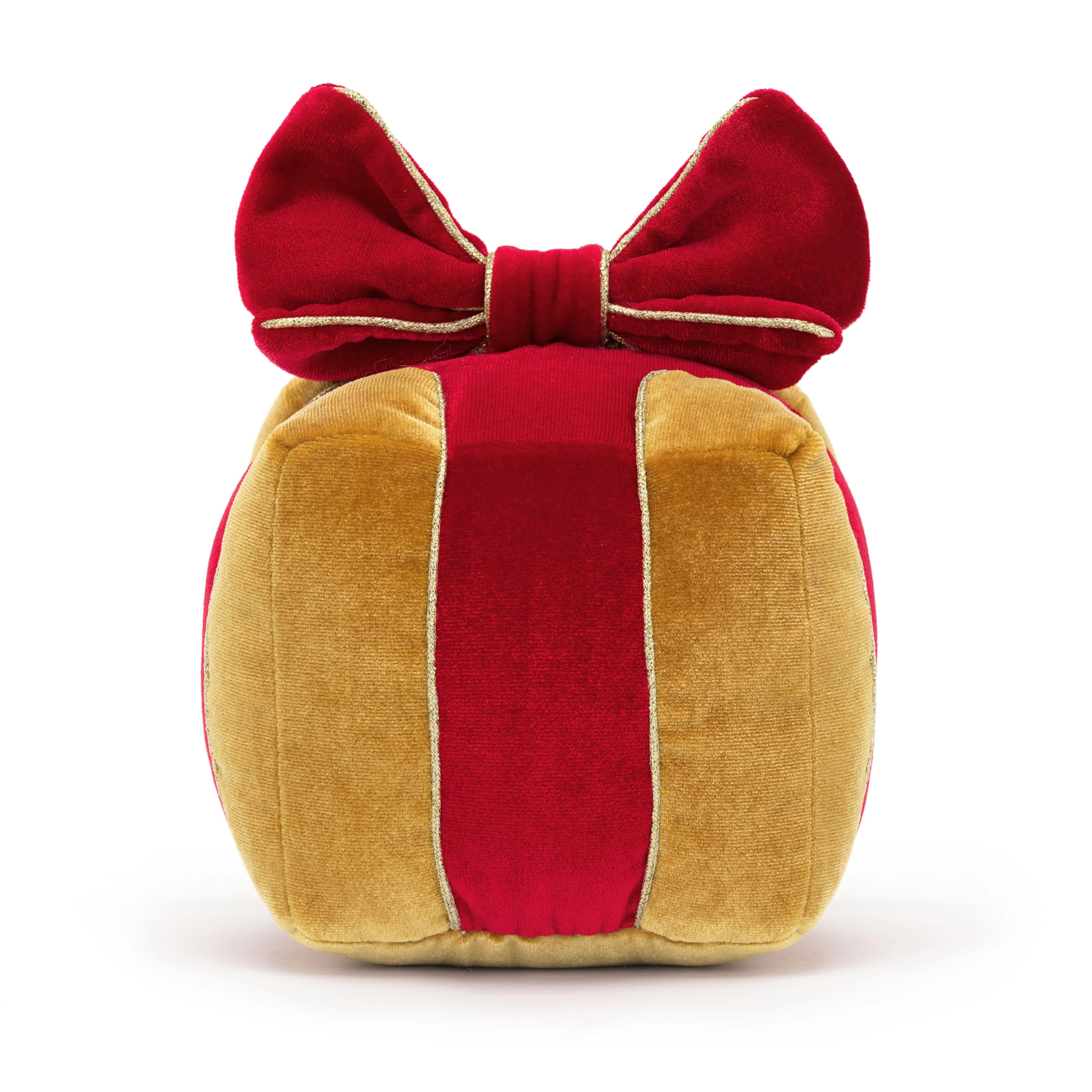 JELLYCAT AMUSEABLES PRESENT YELLOW 11X11X11 CM - Image 3