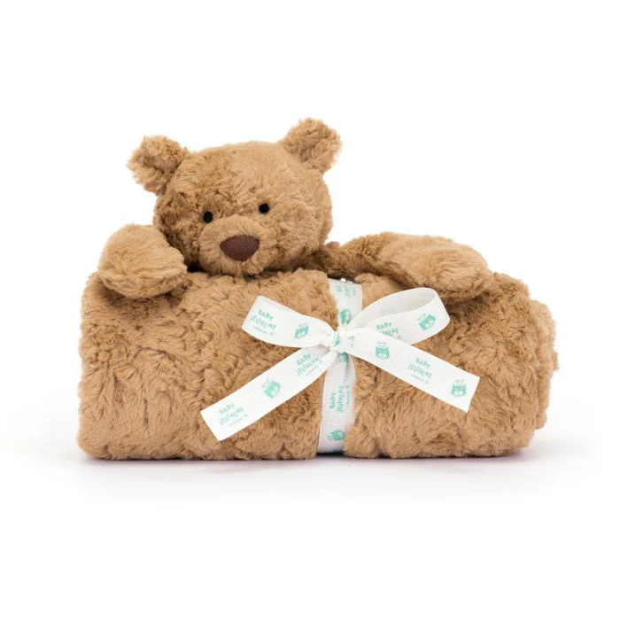 JELLYCAT BARTHOLOMEW BEAR BLANKIE 9X70X56 CM - Image 3