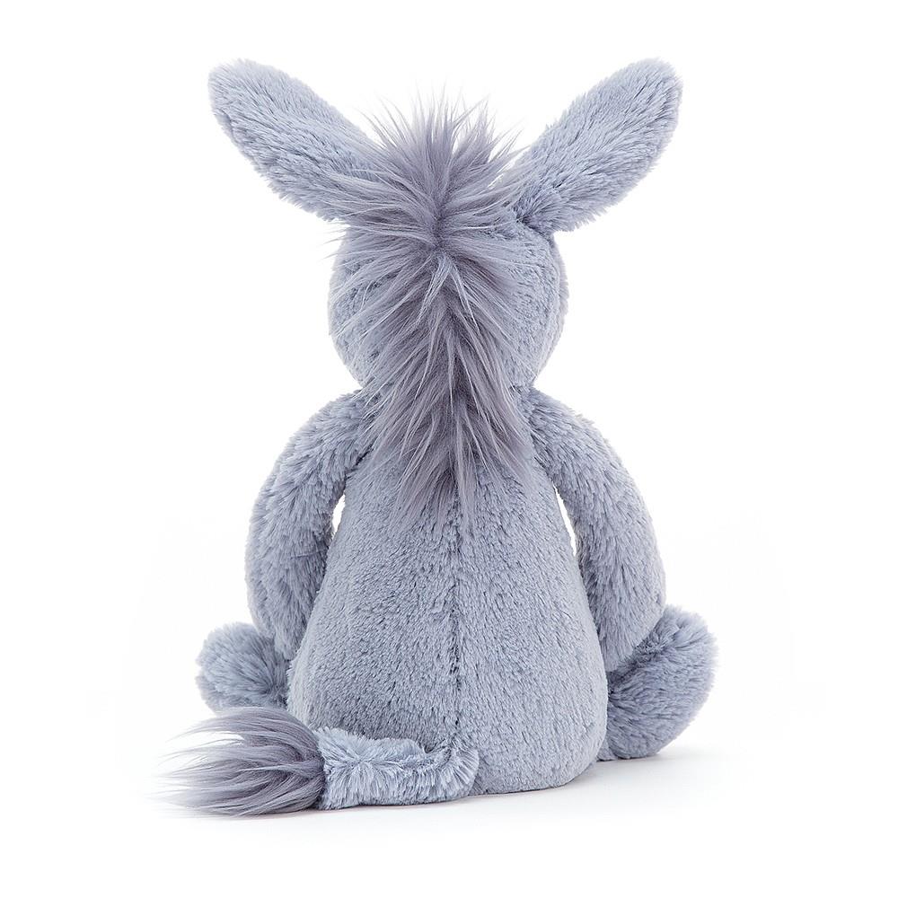 JELLYCAT BASHFUL DONKEY ORIGINAL (MED) BLUE 9X12X31 CM - Image 3