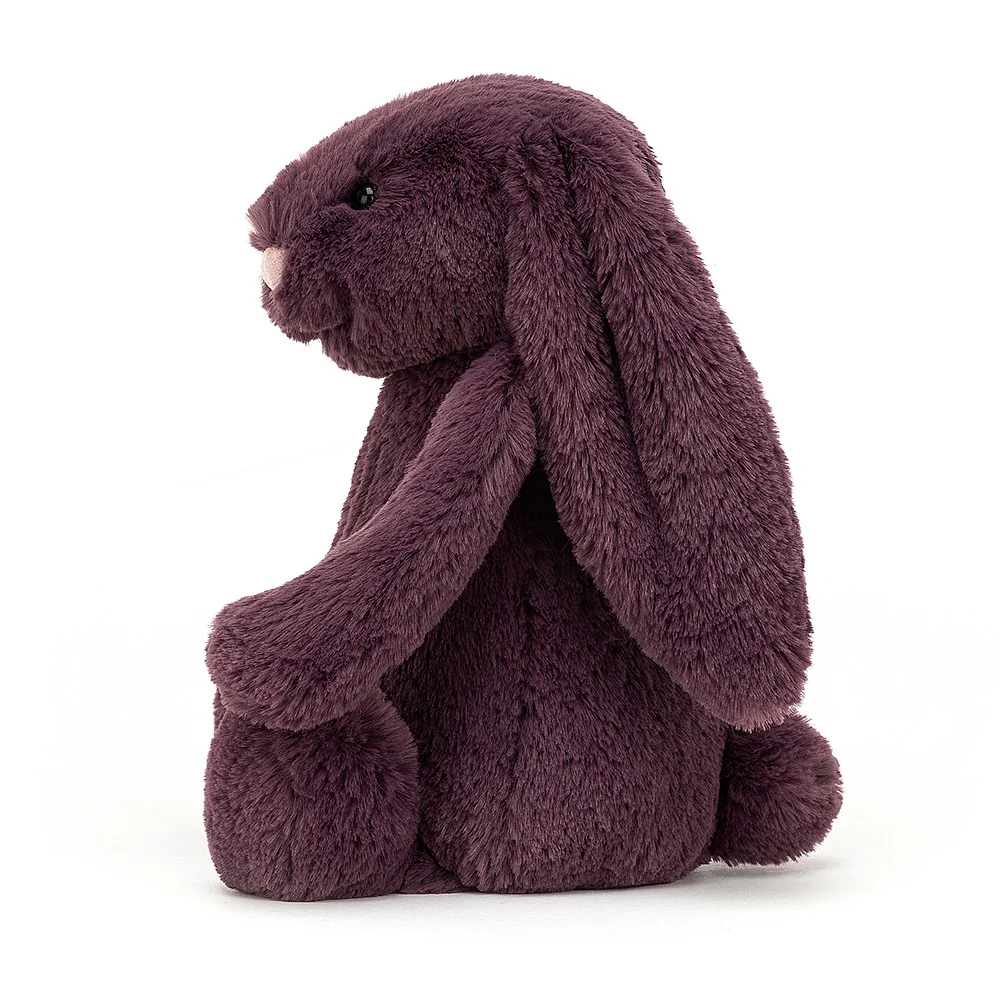 JELLYCAT BASHFUL PLUM BUNNY LITTLE (SMALL) PURPLE 8X9X18 CM - Image 2