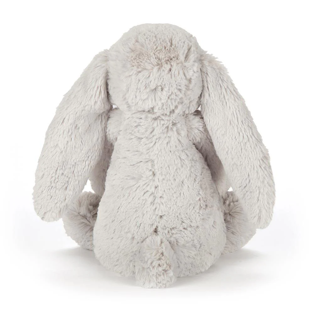 JELLYCAT BLOSSOM BASHFUL SILVER BUNNY ORIGINAL (MED) SILVER 9X12X31 CM - Image 3