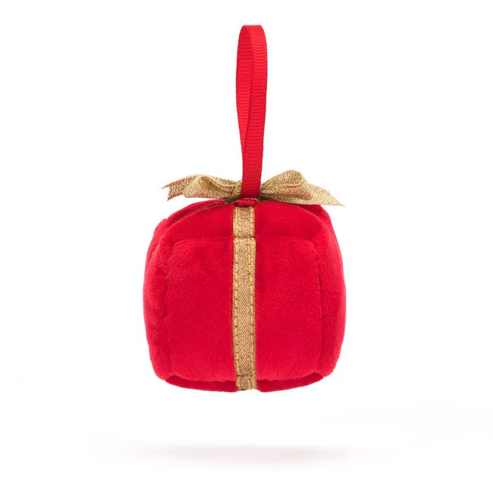 JELLYCAT FESTIVE FOLLY PRESENT RED 7X7X7 CM - Image 2