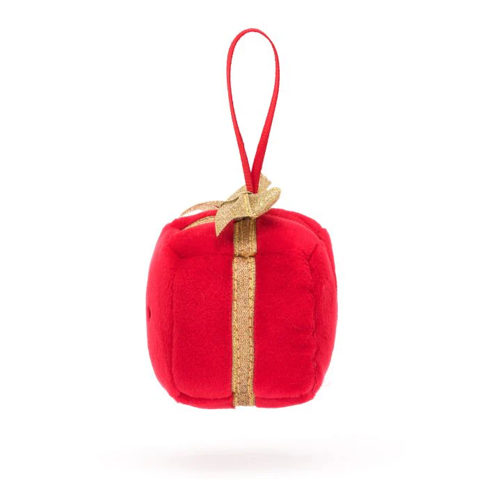 JELLYCAT FESTIVE FOLLY PRESENT RED 7X7X7 CM - Image 4