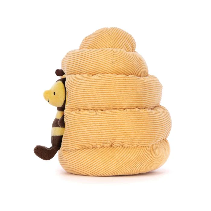 JELLYCAT HONEYHOME BEE BLACK & YELLOW 13X17X18 CM - Image 3