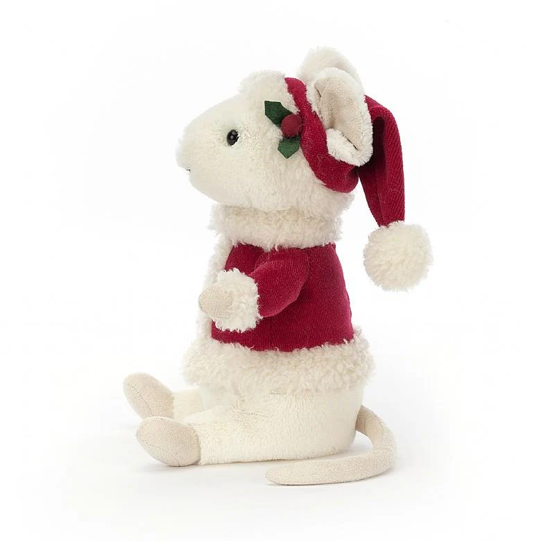 JELLYCAT MERRY MOUSE MULTI-COLOURED 18X9X7 CM - Image 2