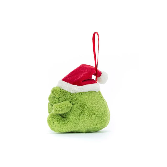 JELLYCAT RICKY RAIN FROG DECORATION GREEN 1X8X1 CM - Image 3