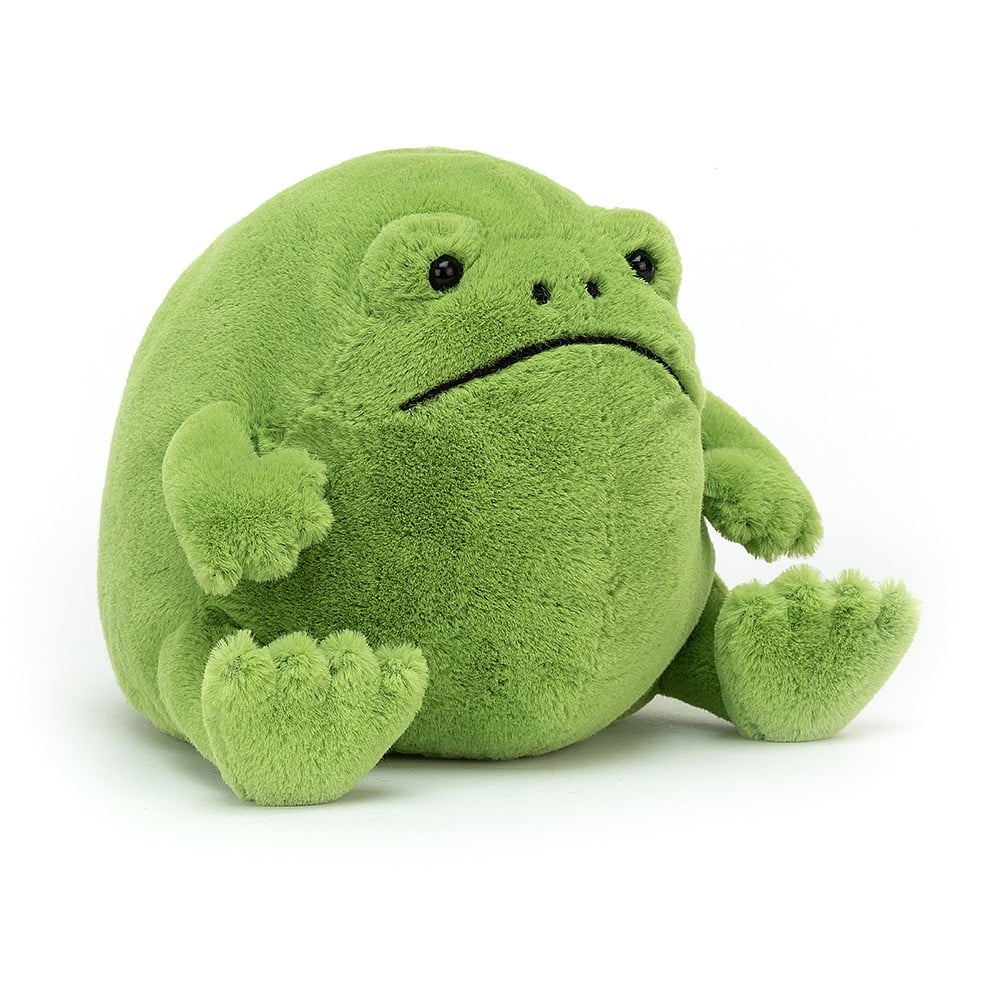 JELLYCAT RICKY RAIN FROG GREEN 17X16X13CM