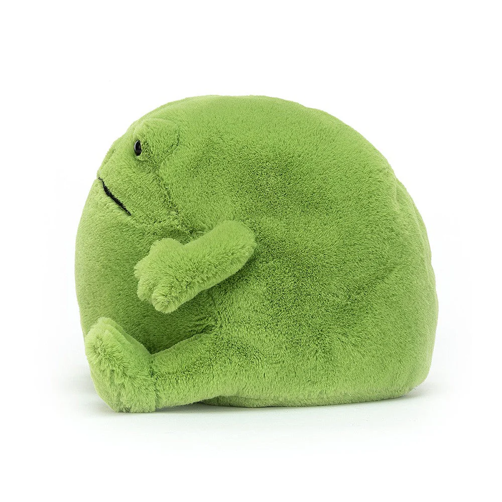 JELLYCAT RICKY RAIN FROG GREEN 17X16X13CM - Image 2