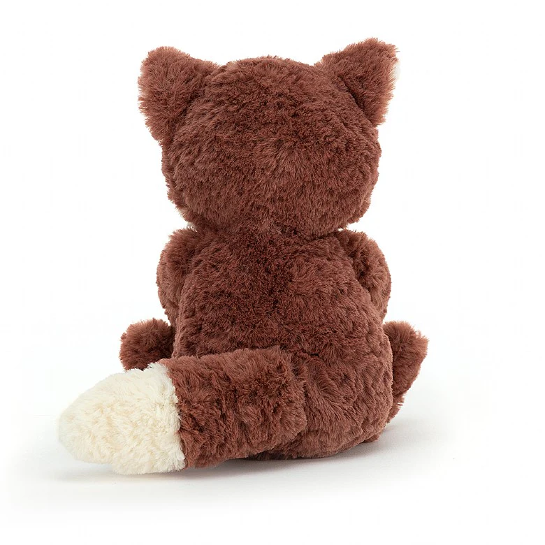 JELLYCAT TUMBLETUFT FOX BROWN 8X9X20 CM - Image 3