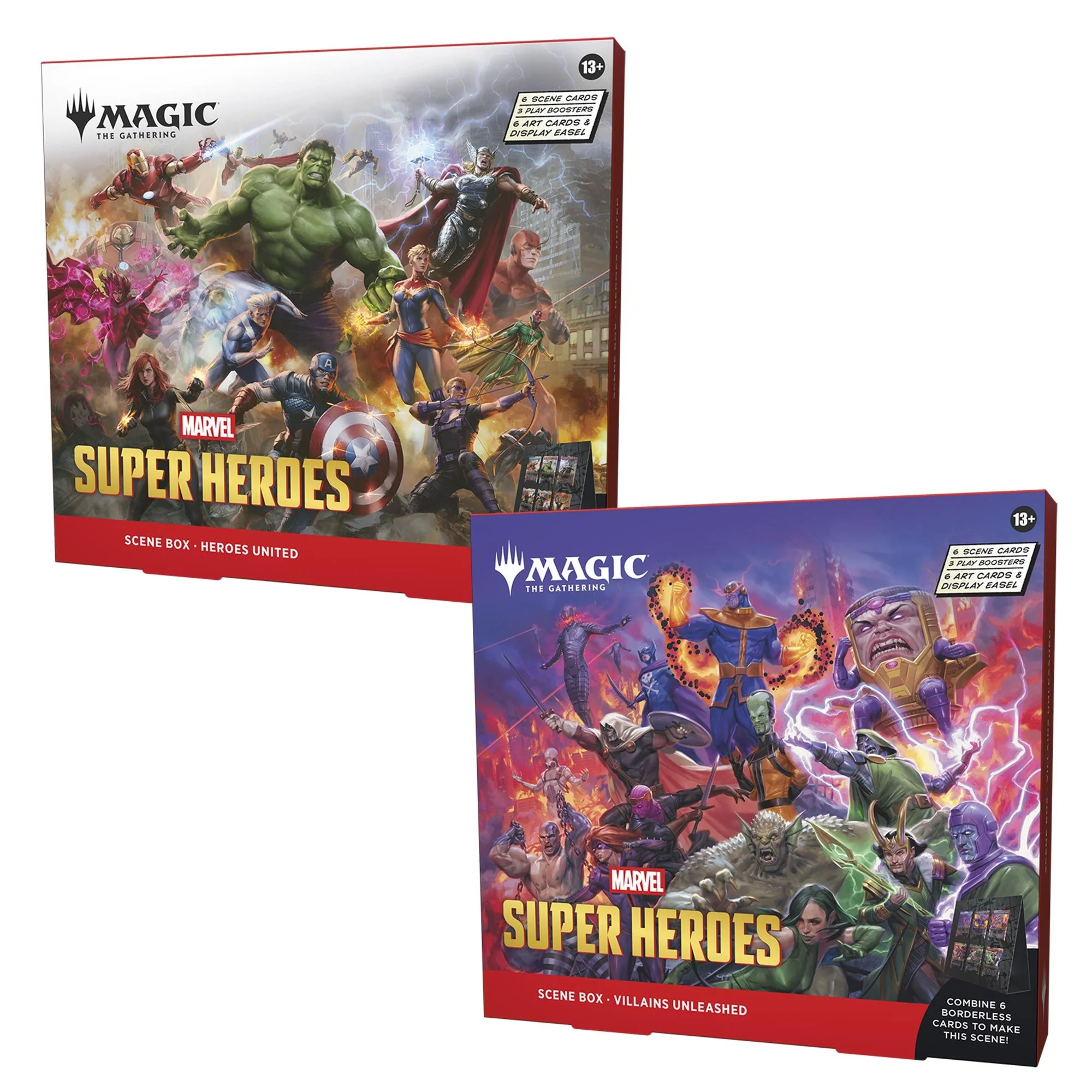 Magic the Gathering Marvel Super Heroes Scene Box (On Sale)