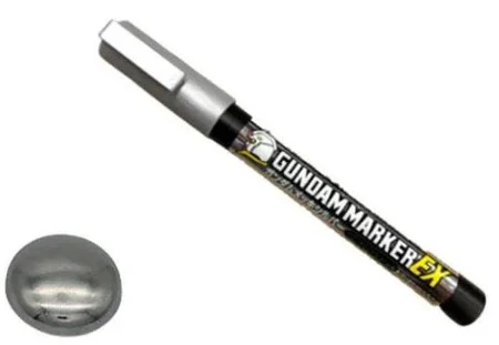 Mr. Hobby GSI Creos Gundam Marker - Gundam Plated Silver