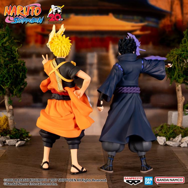 NARUTO SHIPPUDEN UCHIHA SASUKE FIGURE (ANIMATION 20TH ANNIVERSARY COSTUME) - Image 6