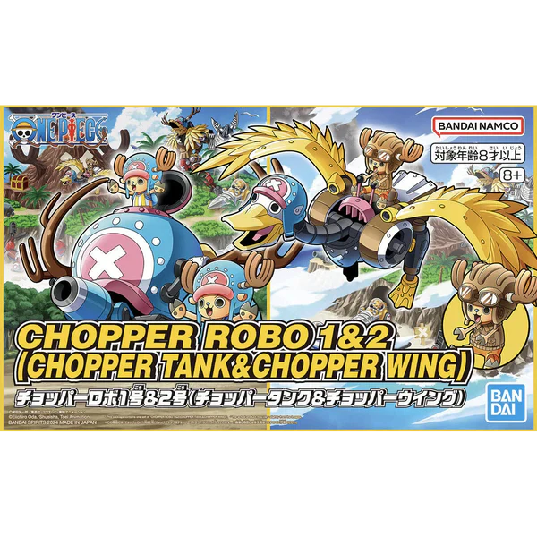 ONE PIECE - CHOPPER ROBOT 1&2 (CHOPPER TANK & CHOPPER WING) - Image 8