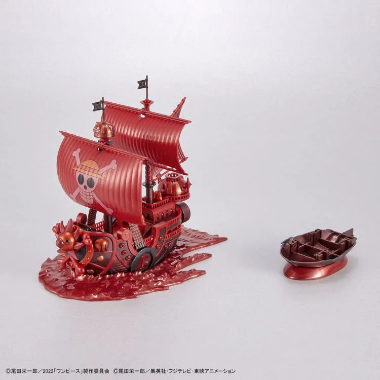 ONE PIECE - GRAND SHIP COLLECTION THOUSAND SUNNY Commemorative colour ver. of "FILM RED" Model Kit - Image 6