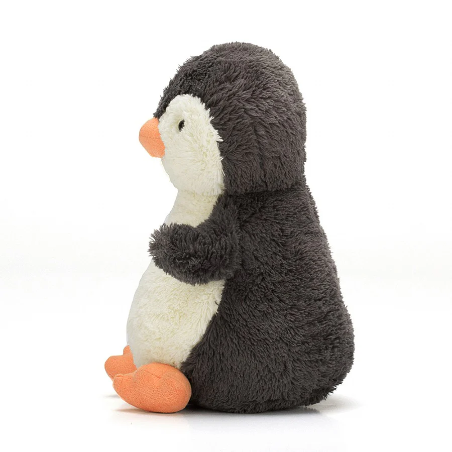 JELLYCAT PEANUT PENGUIN MEDIUM MONOCHROME 23X13X13CM - Image 2