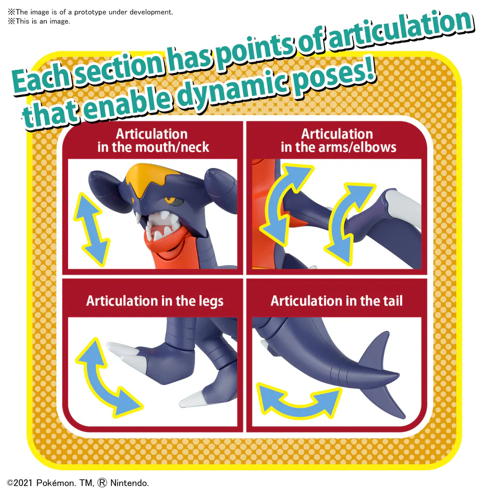 POKEMON - MODEL KIT GARCHOMP - Image 6