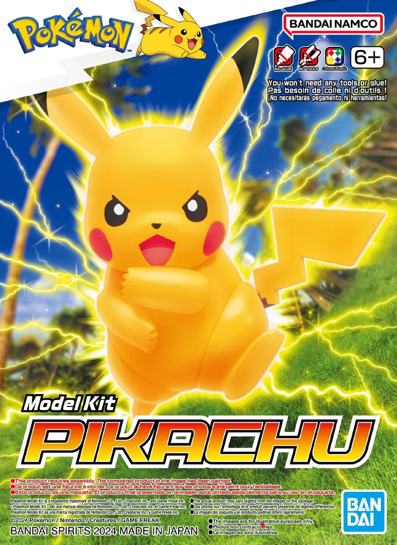 POKEMON MODEL KIT PIKACHU - Image 2
