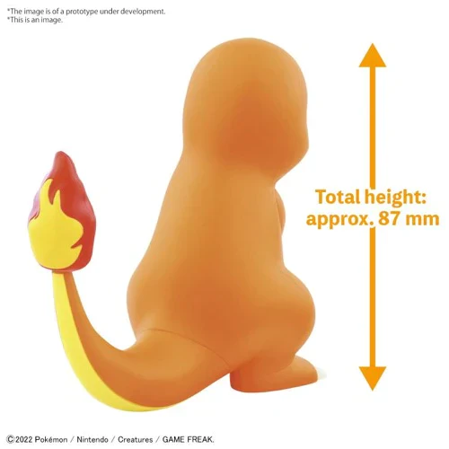 POKEMON - MODEL KIT QUICK!! 11 CHARMANDER - Image 3