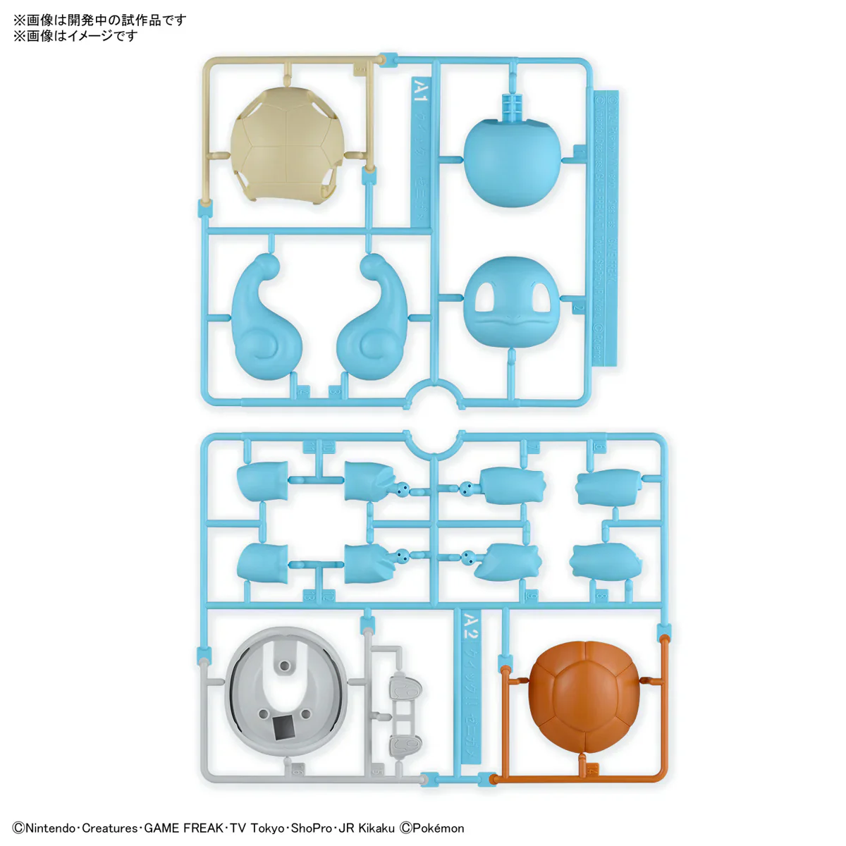 POKEMON - MODEL KIT QUICK!! 17 SQUIRTLE - Image 4