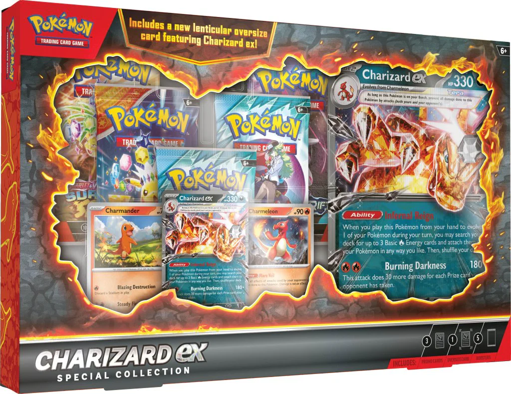 Pokemon TCG: Charizard ex Special Collection (Back Order)