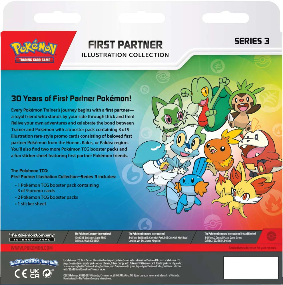 Pokemon TCG: First Partner Illustration Collection - Series 3 (Limit 2 per Customer)(Pre-Order) - Image 2