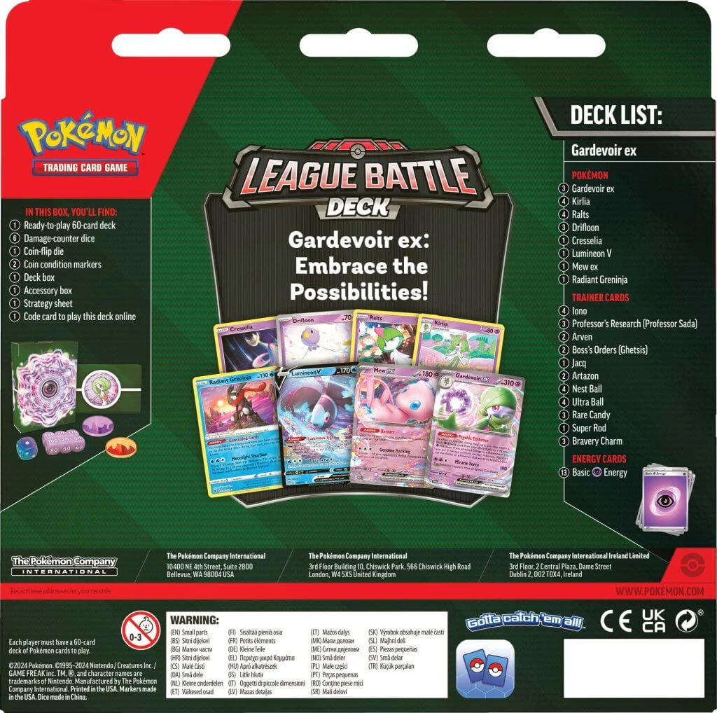 Pokemon TCG: Gardevoir ex League Battle Deck - Image 3