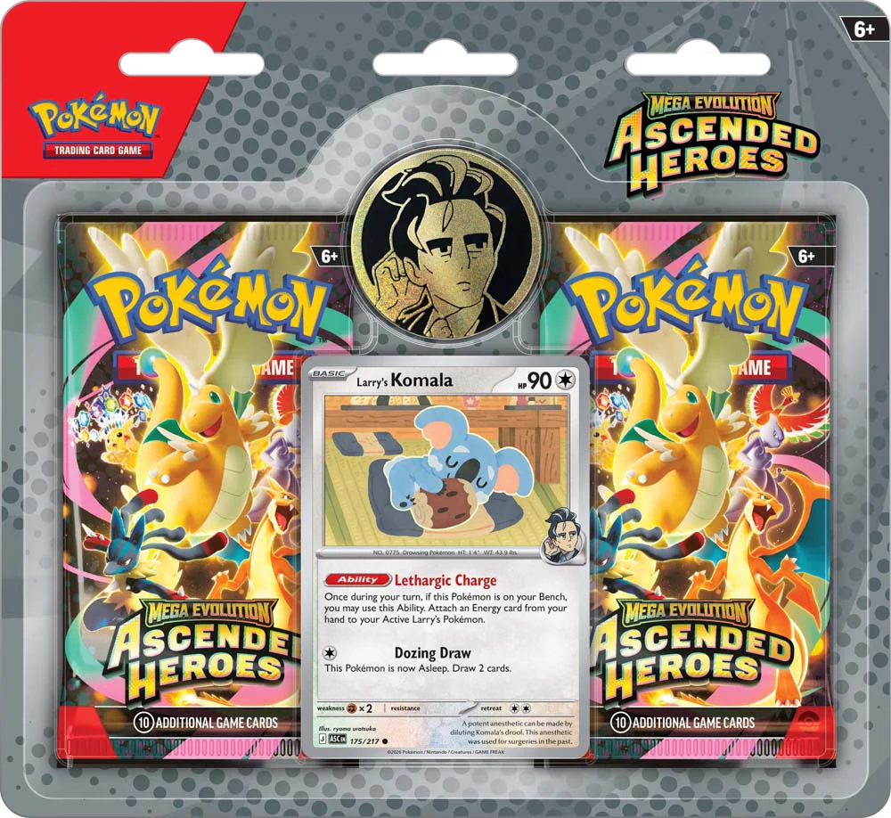 Pokemon TCG: Mega Evolution - Ascended Heroes Collection - Erika/Larry (Assorted) - Image 3
