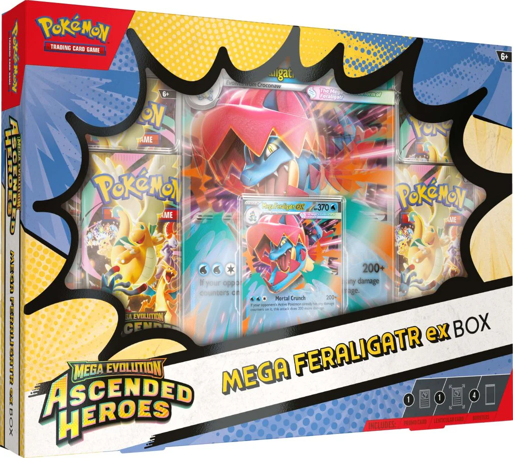 Pokemon TCG: Mega Evolution - Ascended Heroes Mega ex Box (Limit 1 per Customer) (Pre-Order) - Image 3