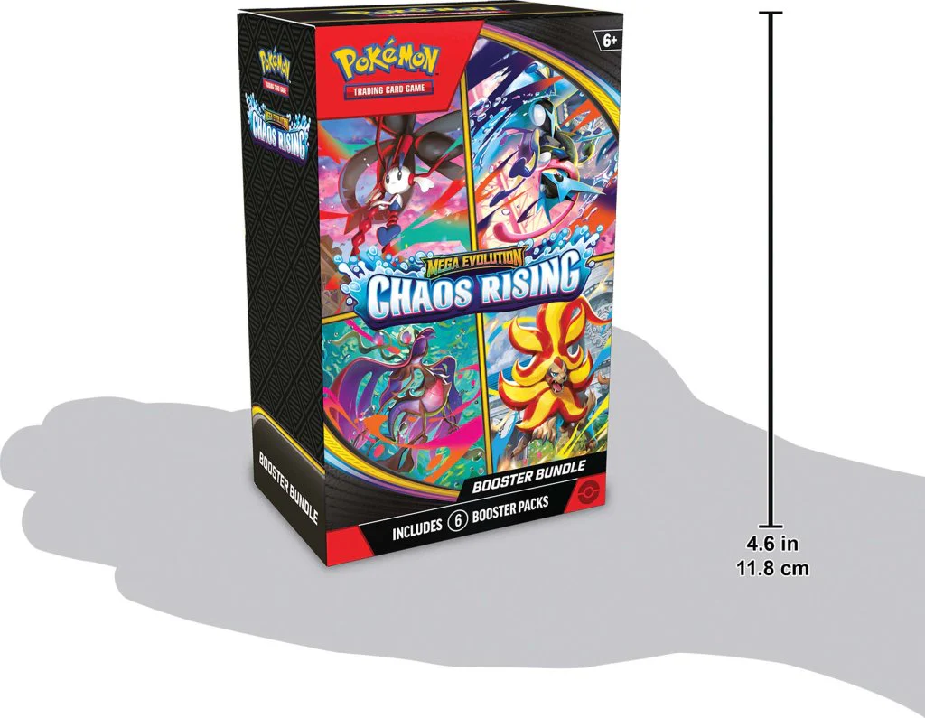 Pokemon TCG: Mega Evolution Chaos Rising Booster Bundle (Limit 2 per Customer) - Image 3