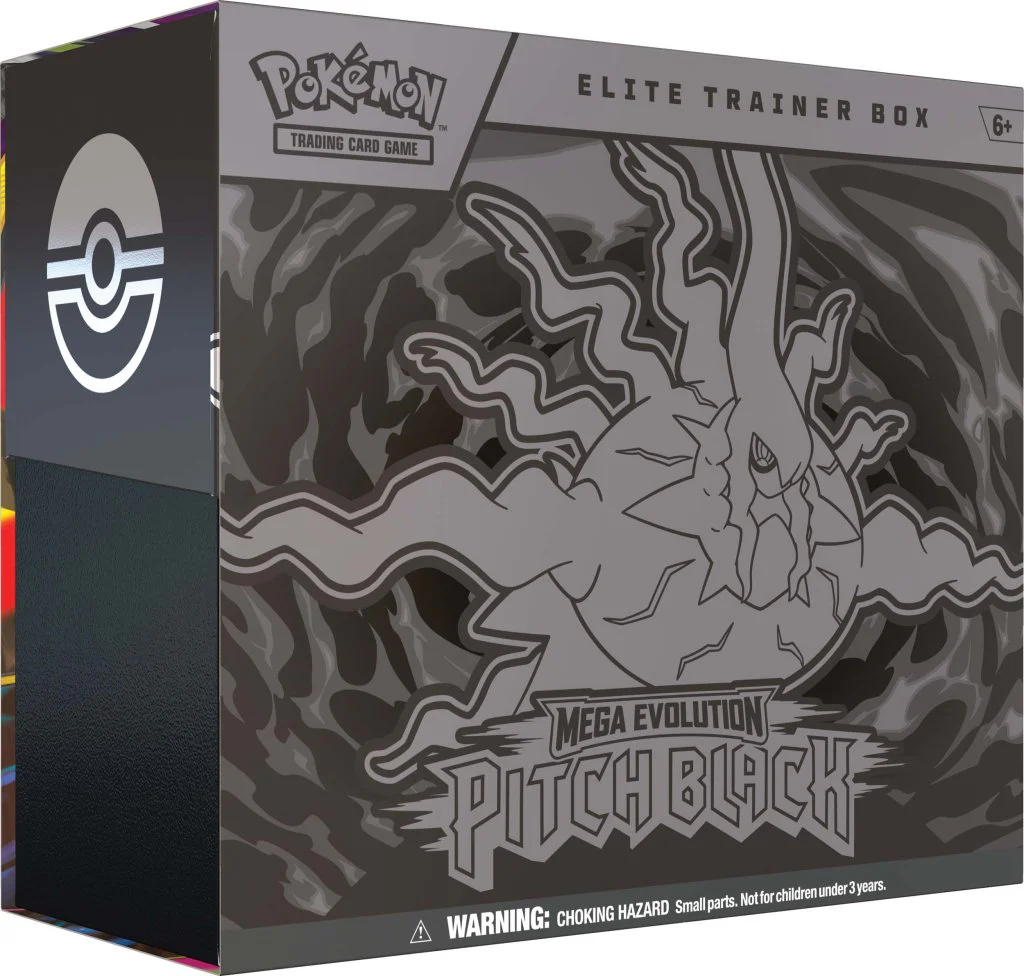 Pokemon TCG: Mega Evolution - Pitch Black Elite Trainer Box (Limit 2 per Customer)(Pre-Order)