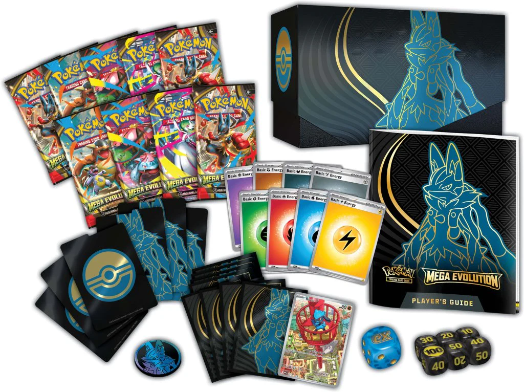 Pokemon TCG Mega Evolutions 1 Elite Trainer Box (Pre-Order)(Limit 2 per Customer) - Image 3