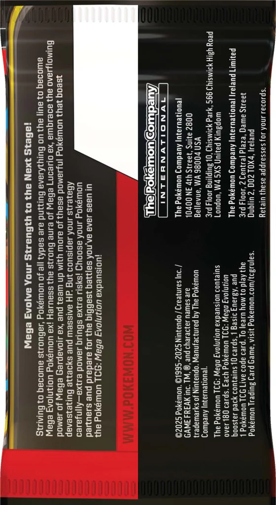 Pokemon TCG Mega Evolutions 1 Enhance Booster Box (Limit 2 per Customer) - Image 8
