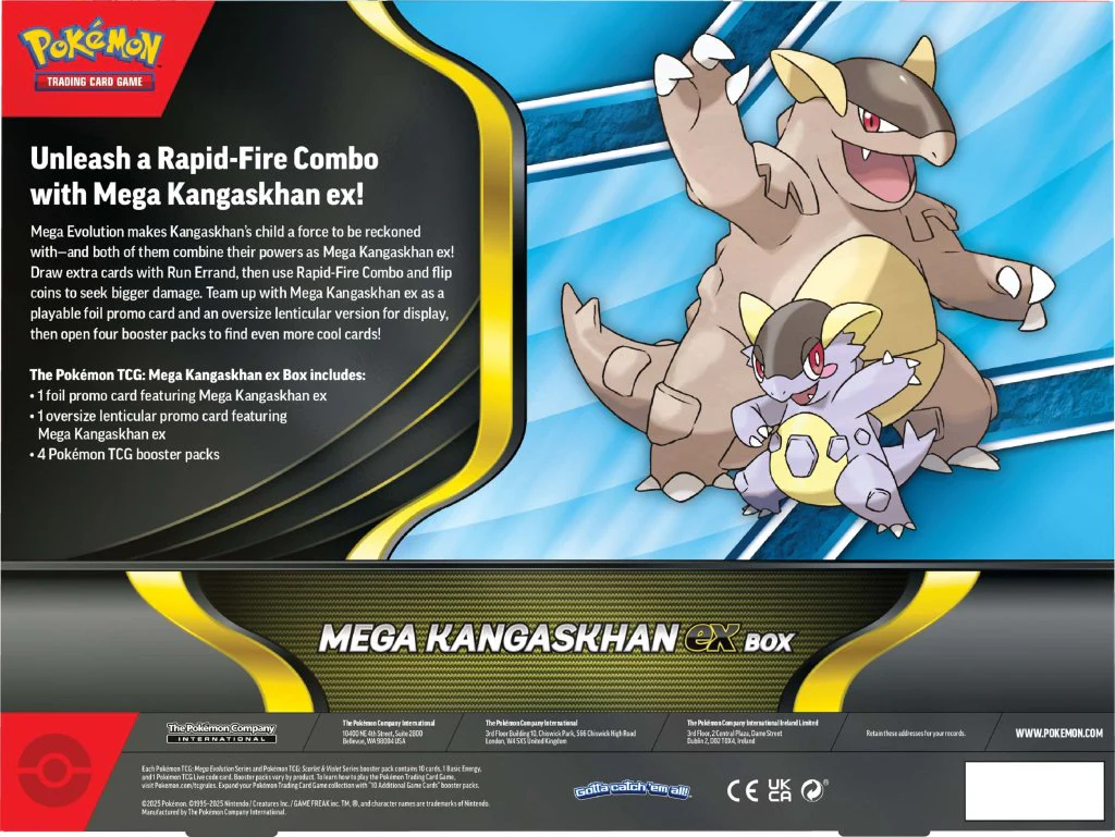 Pokemon TCG: Mega Kangaskhan ex Box - Image 2