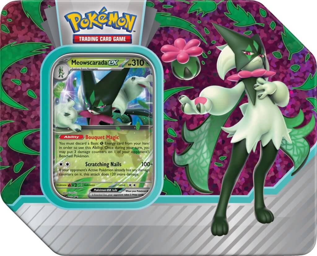 Pokemon TCG: Paldea Partners Tin - Image 4
