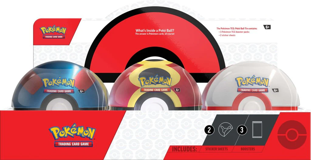 Pokemon TCG: Poke Ball Tin - 2025 (Assorted)