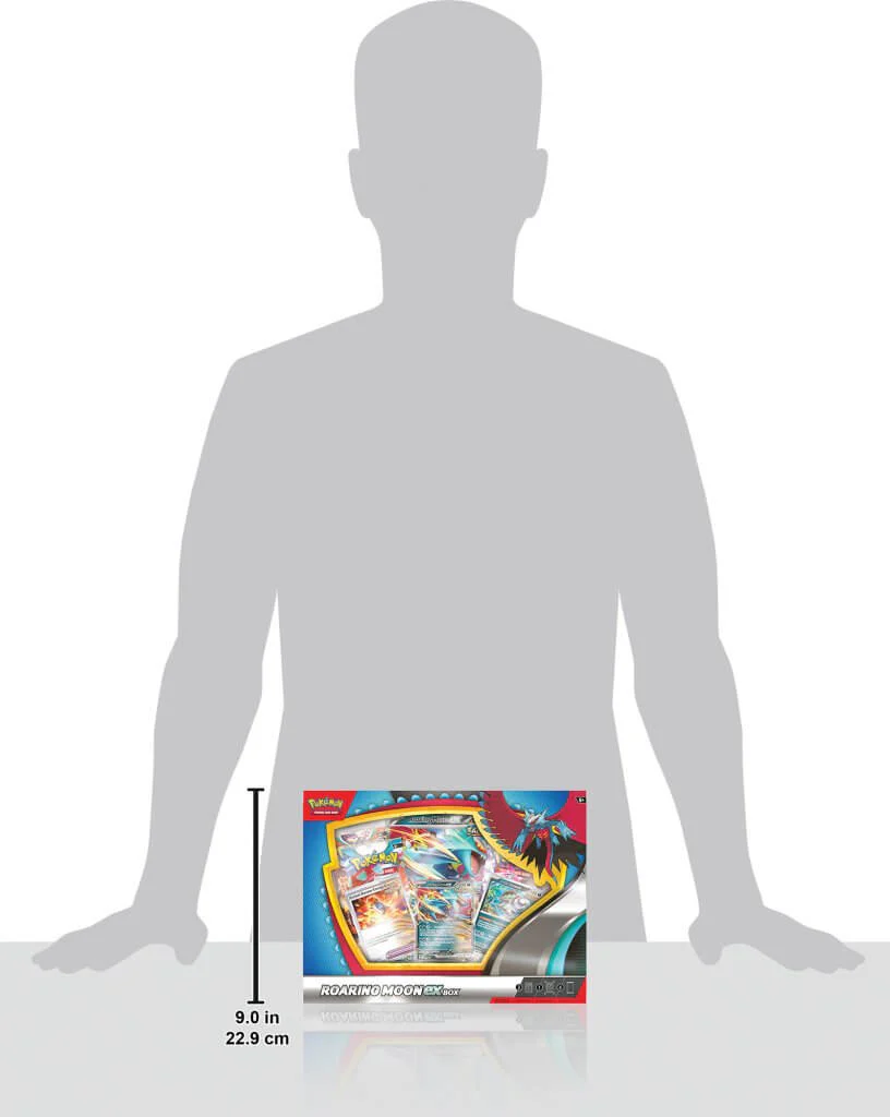 Pokemon TCG: Roaring Moon/ Iron Valiant ex Box - Image 4