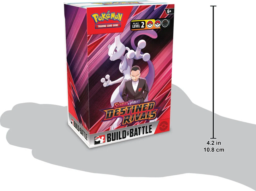 Pokemon TCG Scarlet & Violet 10 Destined Rivals Build & Battle Box (Back Order)(Limit 2 per Customer) - Image 3