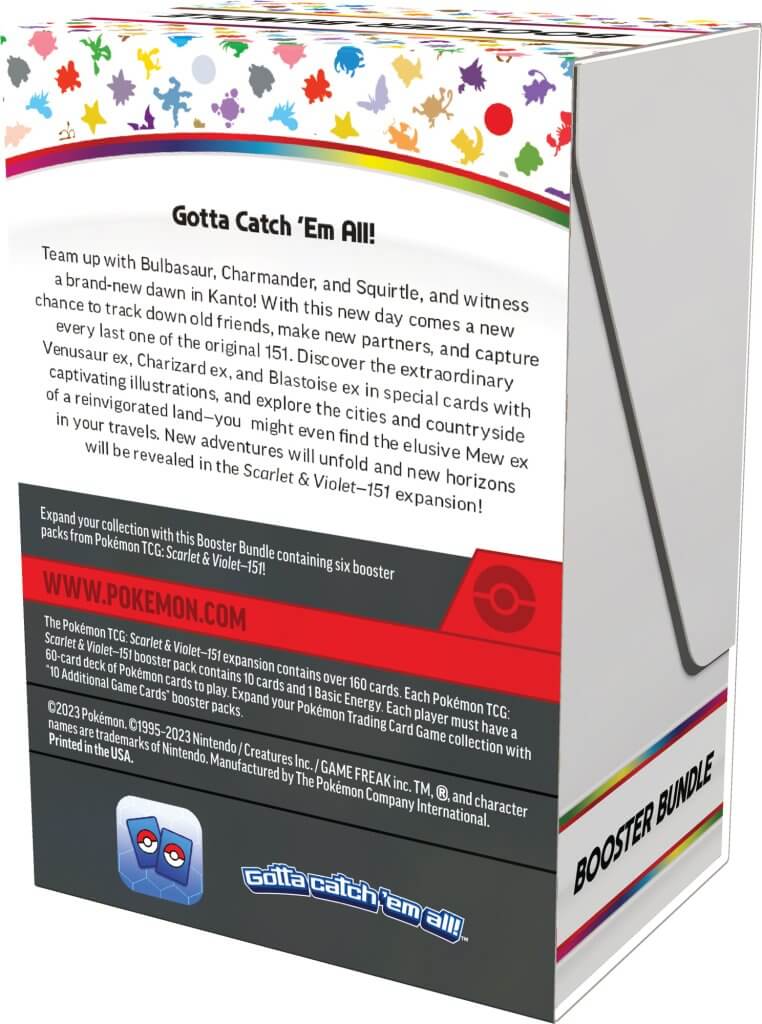 Pokemon TCG: Scarlet & Violet 151 Booster Bundle Set (Back-Order)(Limit 2 per Customer) - Image 2